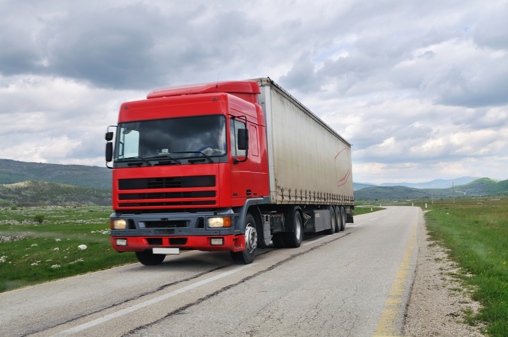 Camion rouge